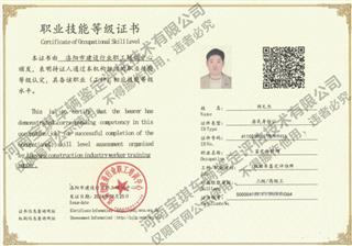 高级机动车鉴定评估师证书